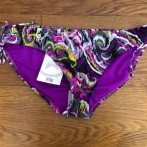 Converse Bikini Bottoms Purple Size Medium